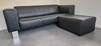 Rolf Benz 3 Sitzer mit Hocker Leder Couch Sofa Rheinland-Pfalz - Hatzenbühl Vorschau