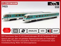 559 Fleischmann Spur N 7415 Dieseltriebwagen BR 610 Pendolino DB Hessen - Eschwege Vorschau