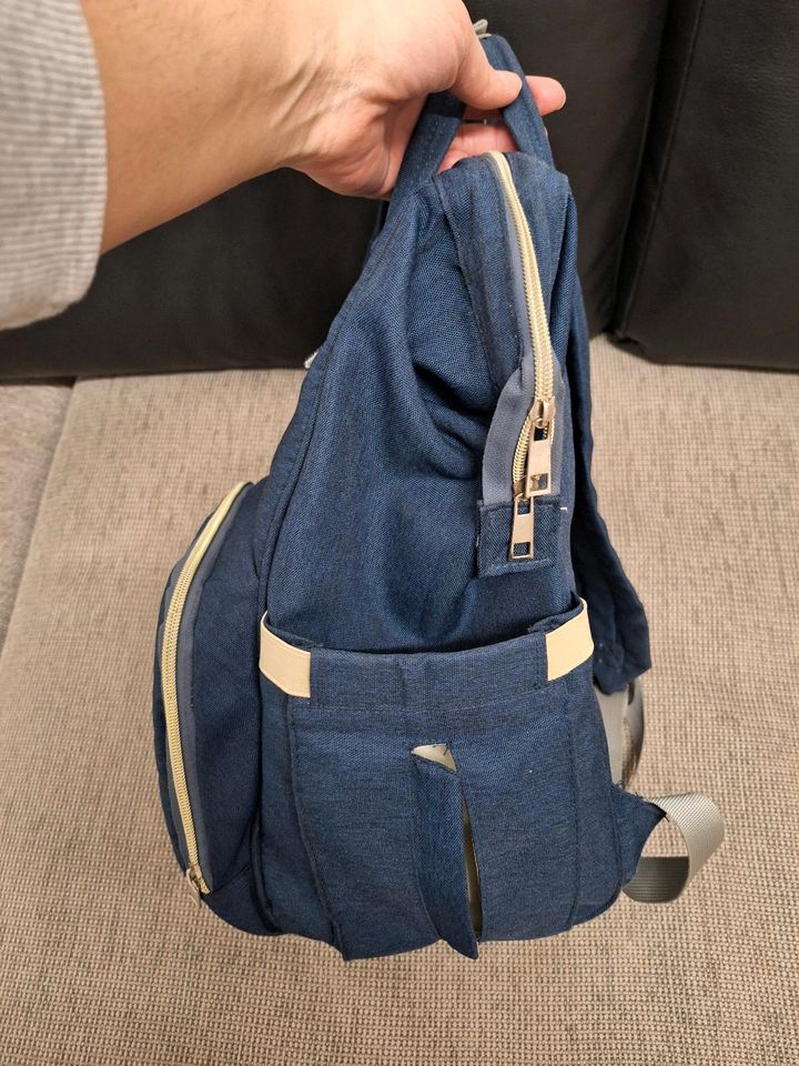 Wickelrucksack blau in Erbach