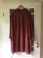 Taifun, Chiffon,Kleid, Gr.42, rot, schwarz, festlich Niedersachsen - Großenkneten Vorschau
