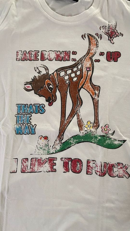 Original Dsquared T-Shirt, Bambi Face Down, L, Rar, Top !!! in Köln