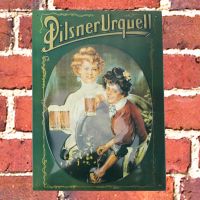 Pilsener Urquell Pilsner Bier Blechschild Werbe-Schild Thüringen - Kahla Vorschau