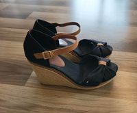 Damen Sandalen, Wedges, Tommy Hilfiger, 41, schwarz Bayern - Stegaurach Vorschau