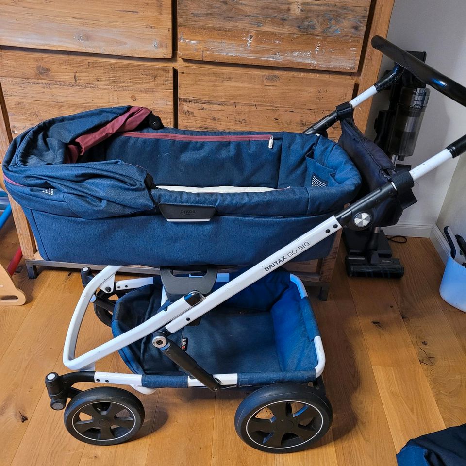 Kinderwagen Go Brittax komplett top gepflegt in Seevetal