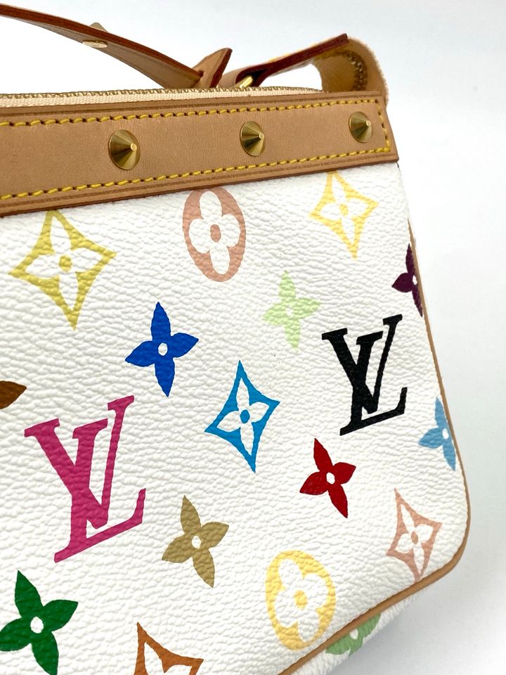 LOUIS VUITTON Pochette Accessoires Monogram Multicolor Murakami Clutch Tasche Handtasche in München