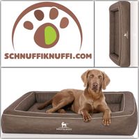 Knuffelwuff Orthopädisches Hundebett Montego braungrau M-XXXL Hessen - Calden Vorschau