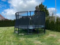 Trampolin 430cm mit Sicherheitsnetz und Leiter Kreis Pinneberg - Klein Offenseth-Sparrieshoop Vorschau