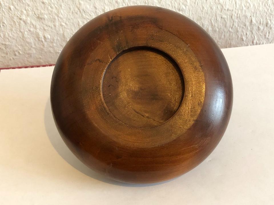 Holzschale vintage dunkel Holz Schmuck Dekoration in Mannheim