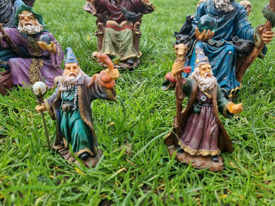 Zaubererfiguren Zauberer Sammeln Magier Trolle Kobold  Hexe in Cottbus