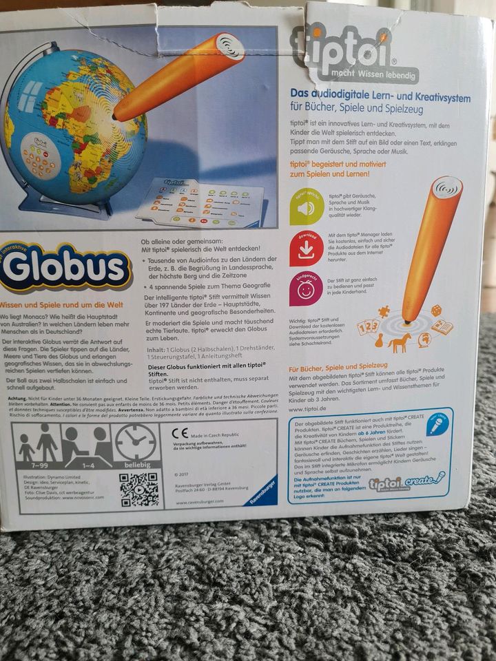 TipToi Globus inklusive Stift in Hohen Neuendorf