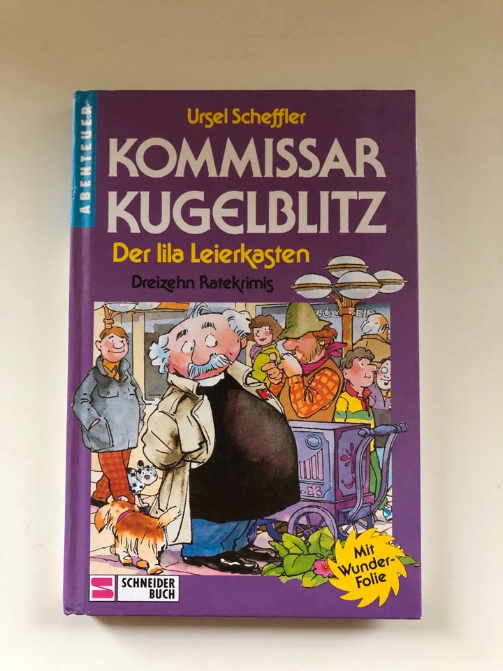 2x Wunderfolie Ursel Scheffler Kommissar Kugelblitz Ratekrimi in Berlin