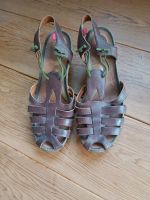 Camper Sandalen Slingpumps braun Leder Gr 41 Niedersachsen - Ottersberg Vorschau