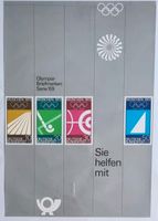 Olympia Plakate 1972 Briefmarken Aubing-Lochhausen-Langwied - Aubing Vorschau