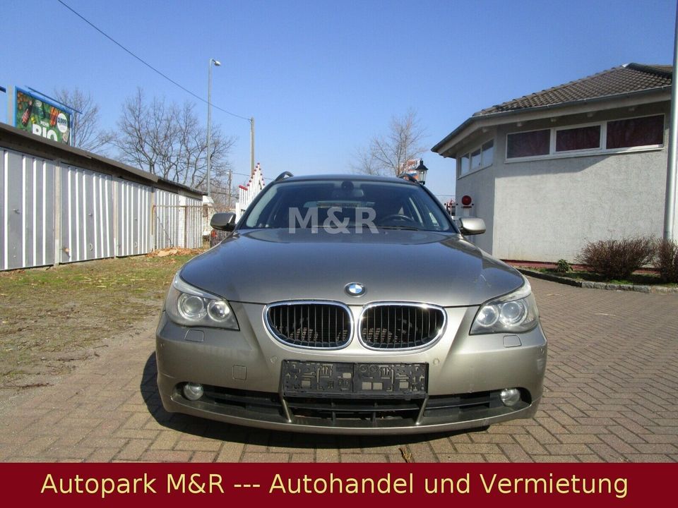 BMW 525d touring *Parkhilfe*Vollleder*Sitzheizung* in Dresden