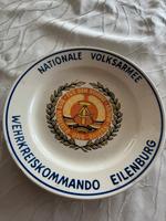 Eilenburg Teller DDR nationale Volksarmee wehrkreiskommando Sachsen - Waldenburg Vorschau