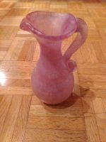 Vase rosa Glas Höhe 18 cm Bayern - Regensburg Vorschau
