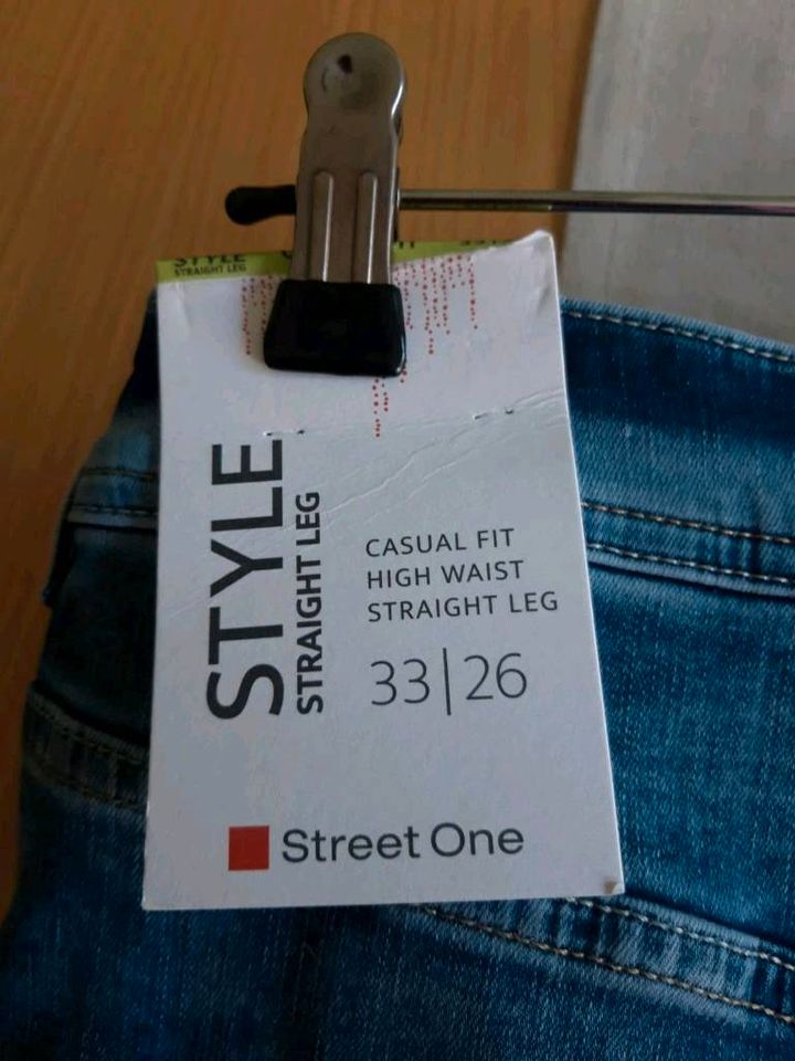 Street One Jeans,Straight leg,Gr.33/26,Neu! in Voerde (Niederrhein)