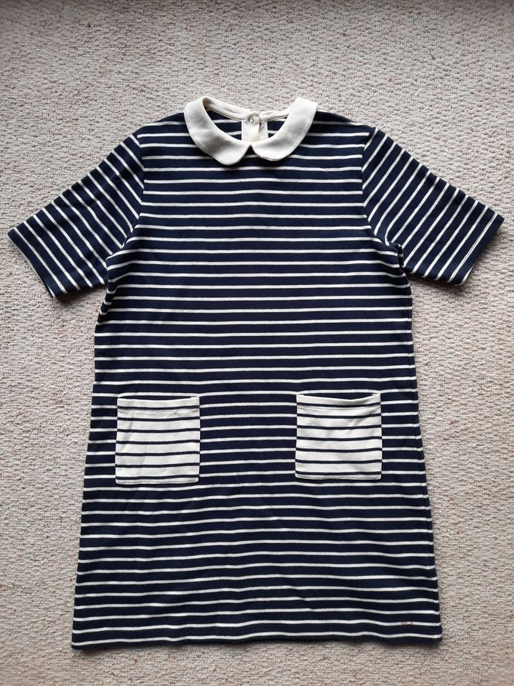 Kleid von Petit Bateau in Größe 11-12 J. in blau-weiß in Ennepetal