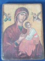 Heiligenbild auf Holz, antik, Ikone, Maria mit Kind Köln - Zollstock Vorschau