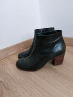 Schwarze Stiefeletten Leder Paul Green Gr. 4 37 Bayern - Baunach Vorschau