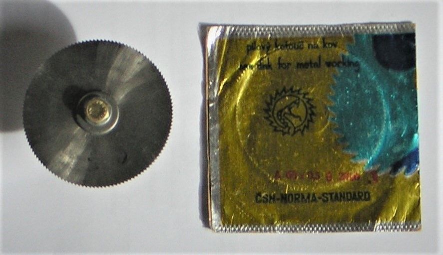 Rundsägeblatt Ø 63mm, Stärke 0,5mm feinverzahnt, ca. 136 Zähne in Neu-Anspach