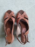 Sommerschuhe, High Heels Sandalen, sehr bequem, cognac, Größe 38 Hamburg-Nord - Hamburg Barmbek Vorschau