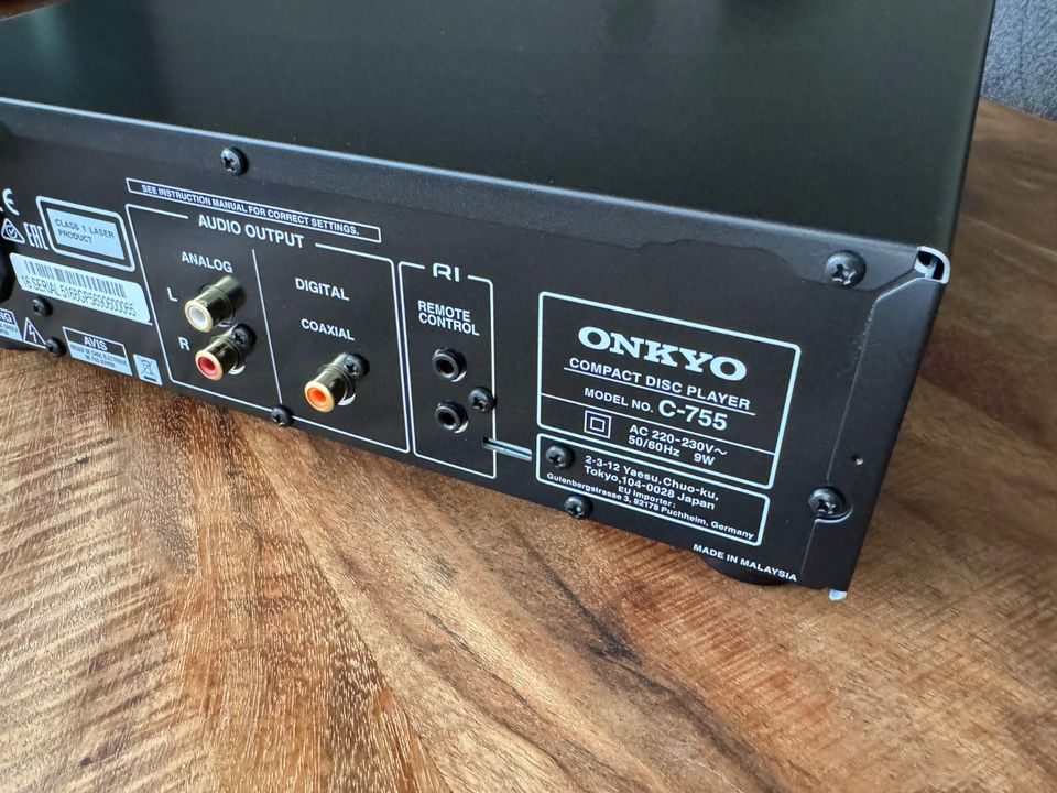 Onkyo C-755 CD Spieler Audiophile Compact Disk neuwertig! in Telgte