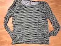 Bluse(n)Shirt 40 Opus grün+weiß+schwarz Langarm Bayern - Erlangen Vorschau