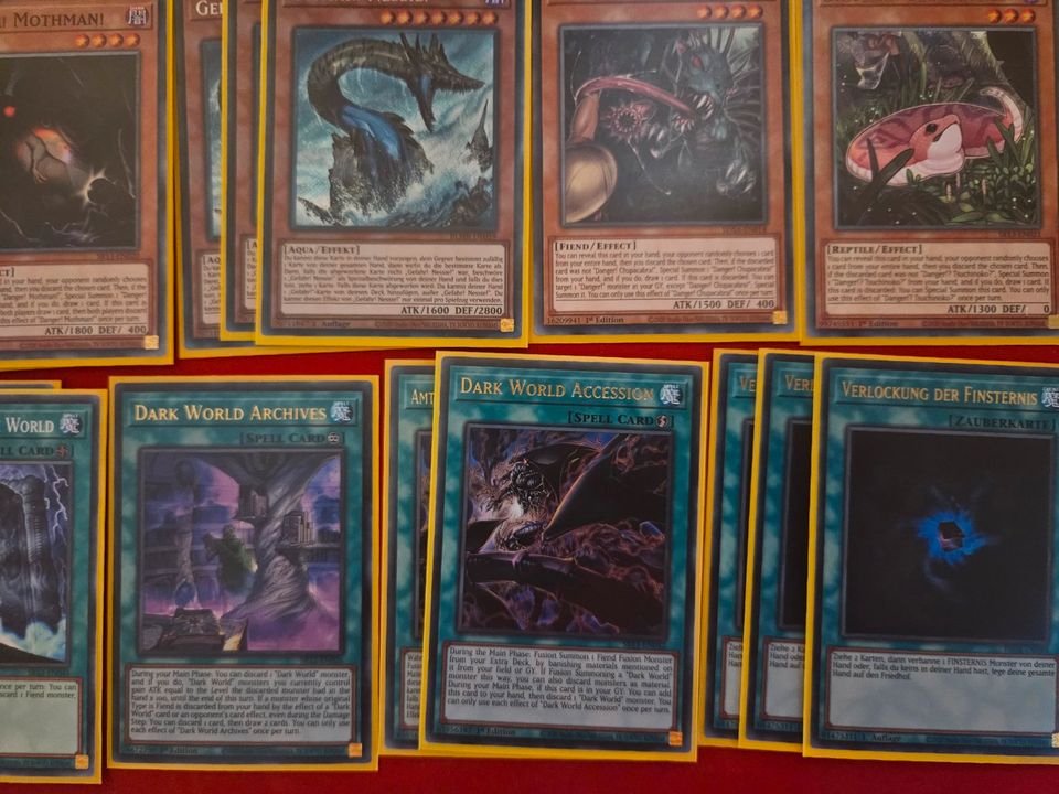 YuGiOh! Competitive Darkworld Deck [GER/ENG] in Berlin