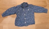 Baby Bluse Hemd langarm Blau Sterne 86 Bayern - Traitsching Vorschau