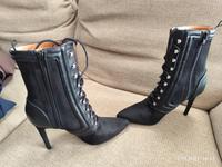 Stiefeletten, Stiefel Reisverschluss Leder H&M Größe 37 Bayern - Königsbrunn Vorschau