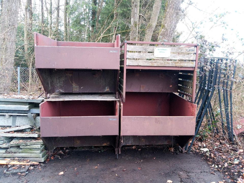 Leiber Stapler HTA Transport Boxen Kompost Container in Oberteuringen