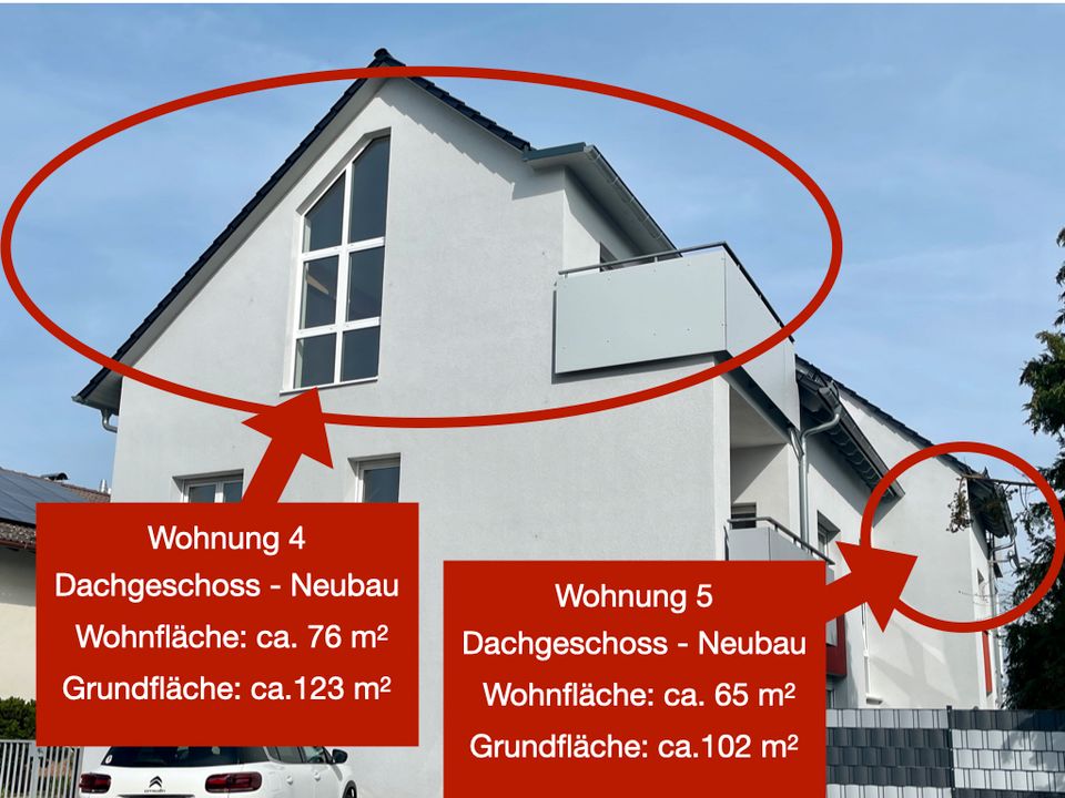 Schön geschnittene 3-Zimmerwohnung mit Balkon in Bruchköbel