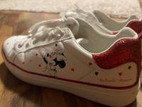 Schuhe Disney rot weis Minnie Mouse Gr. 39 Glitzer Bayern - Bad Königshofen Vorschau