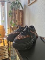 Sneaker mit Plateau, Leo Muster, Plateauschuhe Leipzig - Knautkleeberg-Knauthain Vorschau