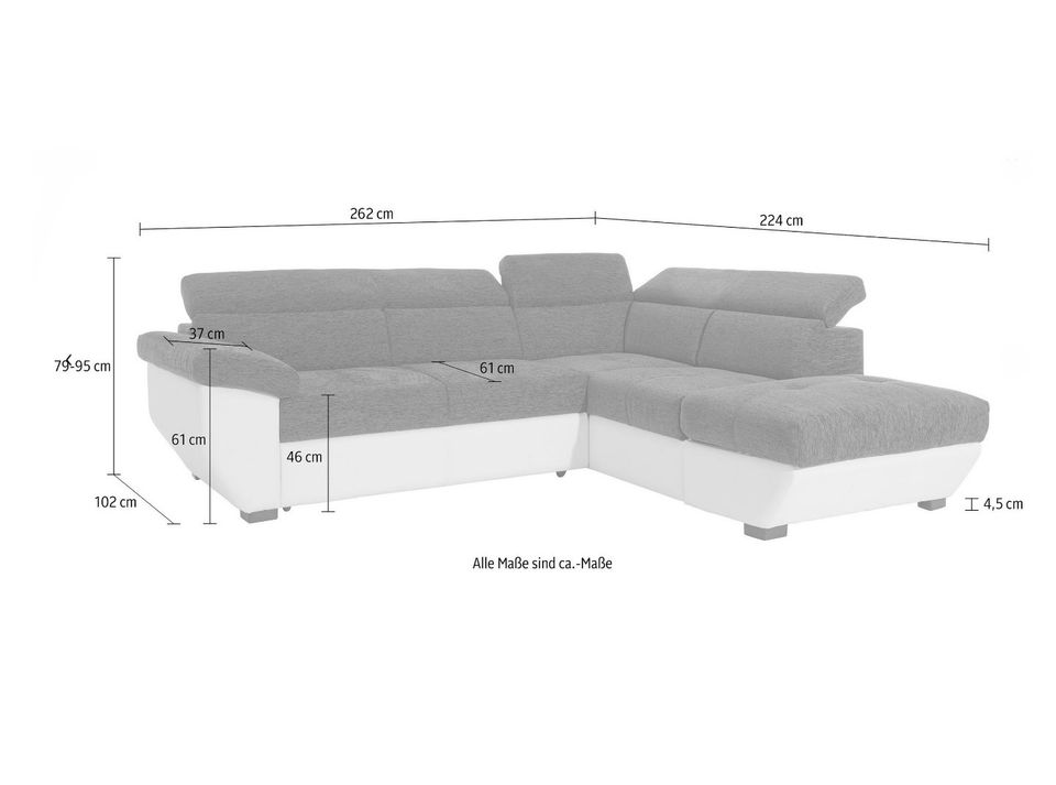 Ecksofa, Sofas Lieferung, Lagerverkauf sofort lieferbar in Essen