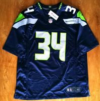 Seattle Seahawks Nike NFL Trikot XL Thomas Rawls 34 RB On field Nordrhein-Westfalen - Kerken Vorschau