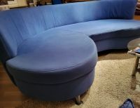Designercouch blau, Sofa, Couch rund Bayern - Neunburg Vorschau