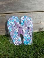 OVP Flipflops Zehentrenner slides Massagenoppen blau lila 39 Bayern - Langquaid Vorschau