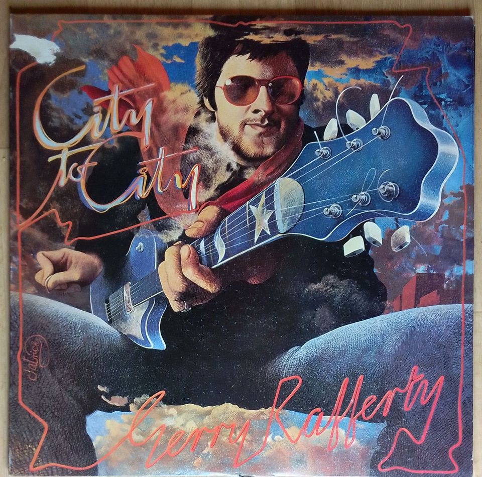 2 Schallplatten GERRY RAFFERTY Vinyl BAKER STREET REMIX City2City in Holzdorf