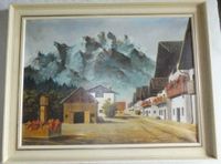 Älteres Bild - Bergmotiv - Acryl auf Leinwand mit Signatur Sachsen-Anhalt - Thale-Friedrichsbrunn Vorschau