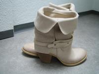 Stiefel/Stiefeletten Ovye Gr. 37 beige Hessen - Alsbach-Hähnlein Vorschau