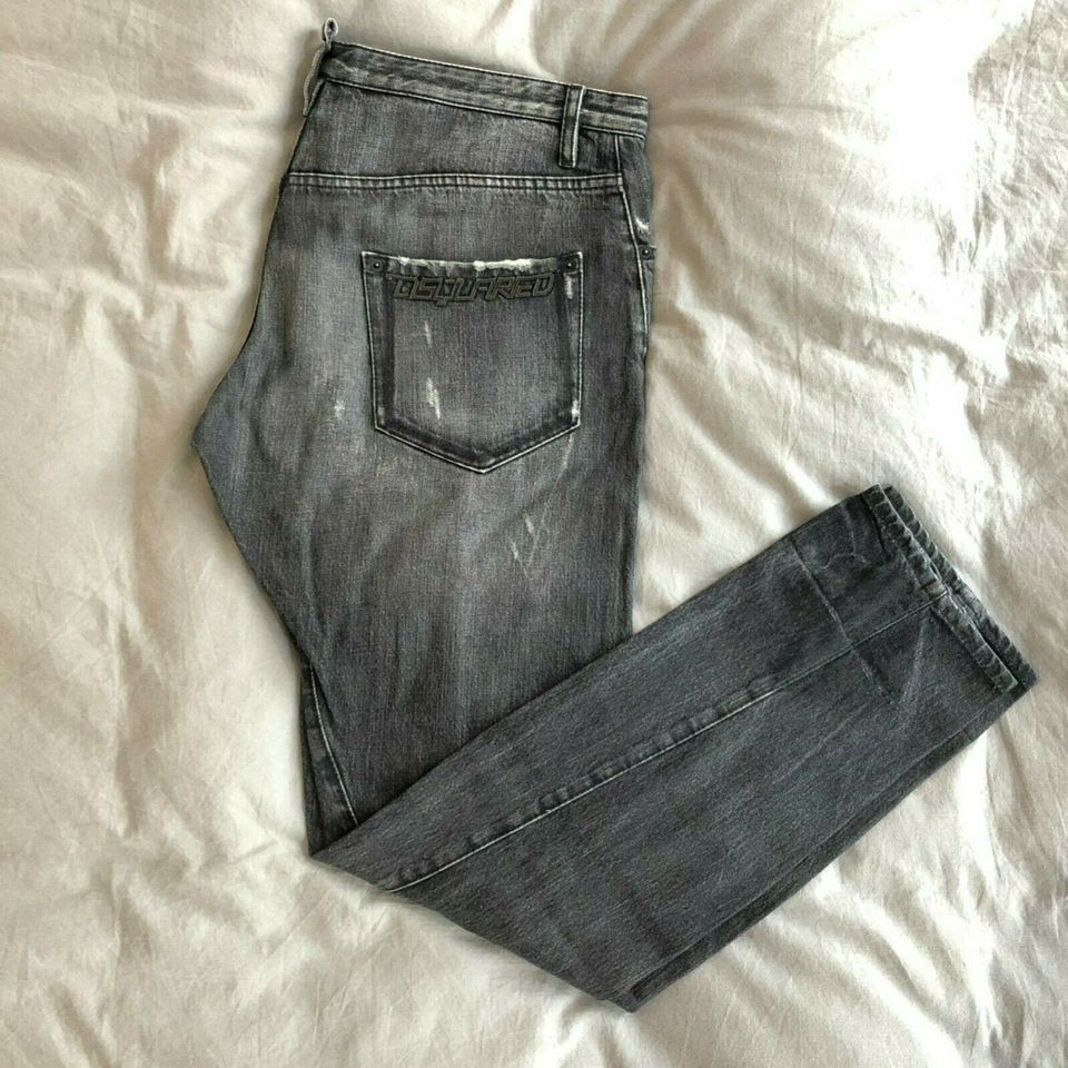 Dsquared2 Herren Jeans Grau Kenny Twist Gr. 50 in München