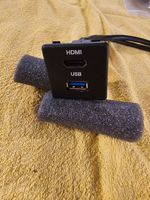 USB HDMI Einbaubuchse KFZ Camping Camper NEU Sachsen-Anhalt - Greppin Vorschau