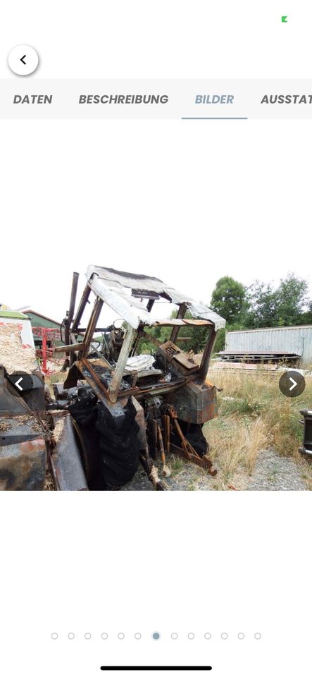 Fendt gta 365 380 Schlachtfest teileverkauf in Unterschneidheim