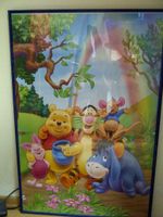 Bilderrahmen  - Kunststoff mit Winnie Puh - blau 63 x 94 cm Bonn - Bad Godesberg Vorschau