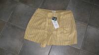 Kurze Hose_Shorts_Leinen_gelb_weiß_gestreift * Only * 42_L NEU Niedersachsen - Gifhorn Vorschau