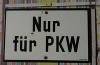 Nur für PKW - Emailleschild, auch Emailschild Nordrhein-Westfalen - Hürth Vorschau