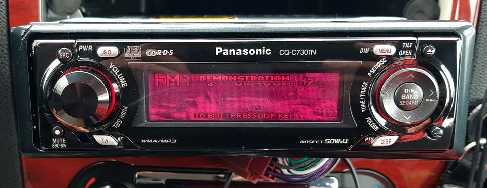 Autoradio Panasonic CQ-C7301N WMA MP3 50Wx4 RDS in Hamburg