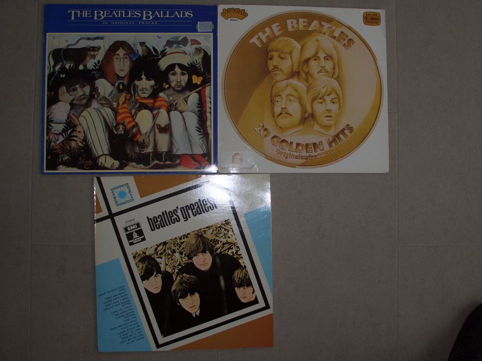Beatles 3 LPs in Bad Mergentheim